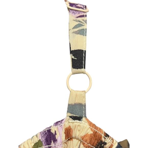 3X Torrid Smocked Cold Shoulder Floral Womens Top Shirt Challis - Picture 8 of 12